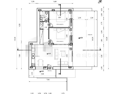 Appartement Nauplie 80 m2 - 23
